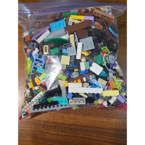 Lego Bulk Lot 2.5lb 1 Gallon Bag Assorted Bricks Plates Specialty Pieces Multi